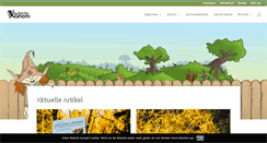 Desktop Screenshot of gartengnom.net